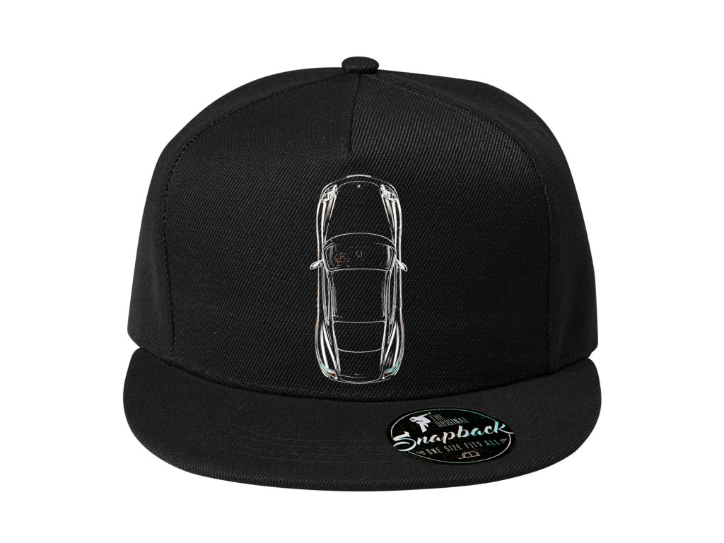 Porsche 911 Snapback horný pohľad luxus