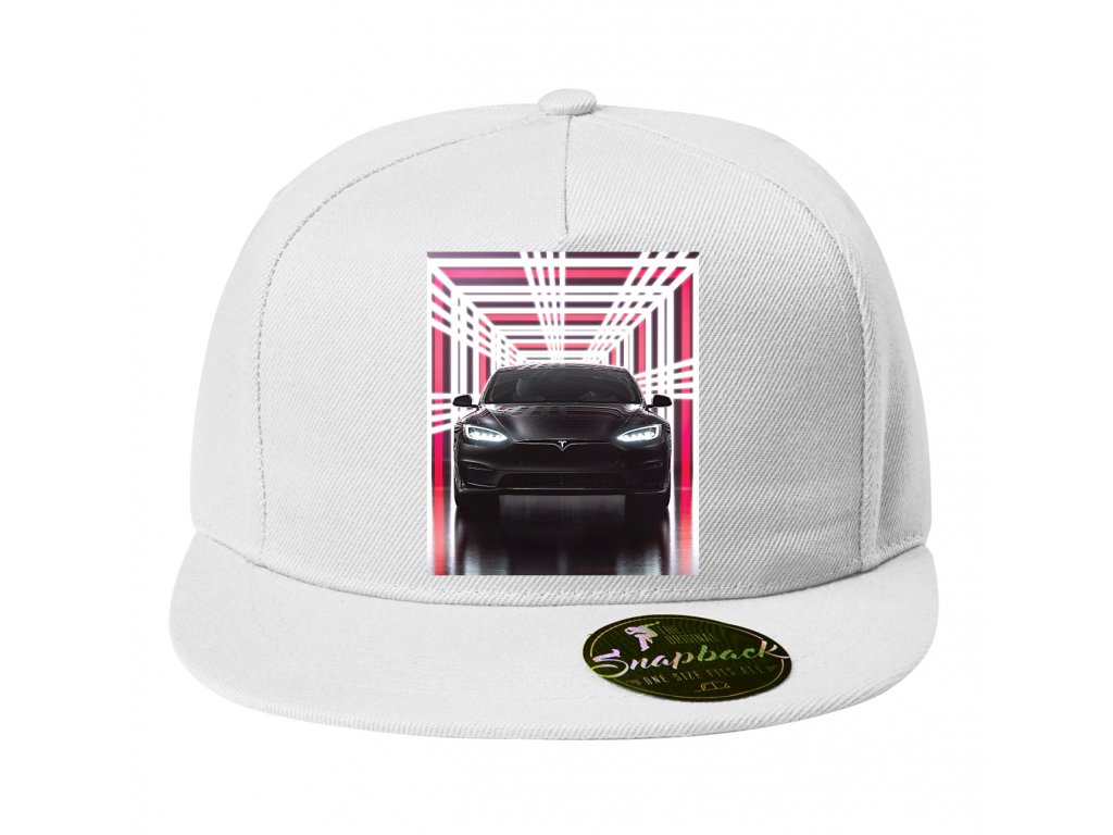 Tesla kockovaná čiapka
