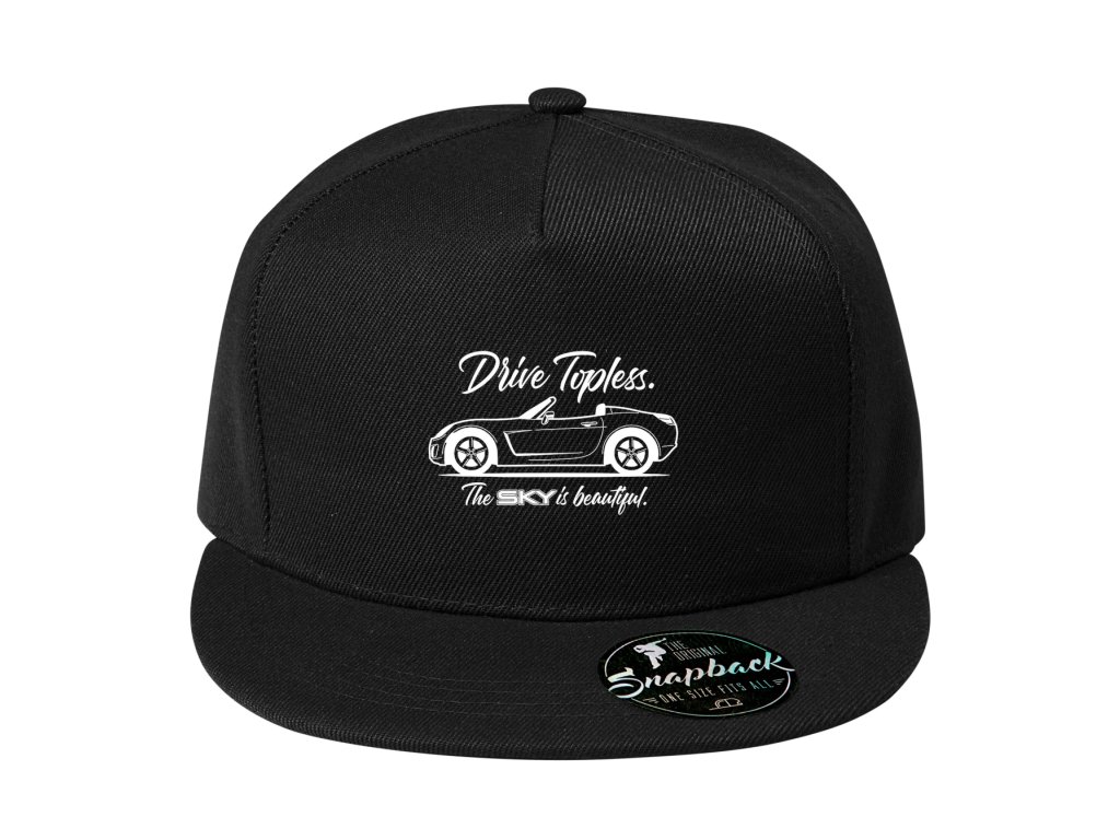 Snapback Vietor vo vlasoch, úsmev na tvári – jazdite bez strechy