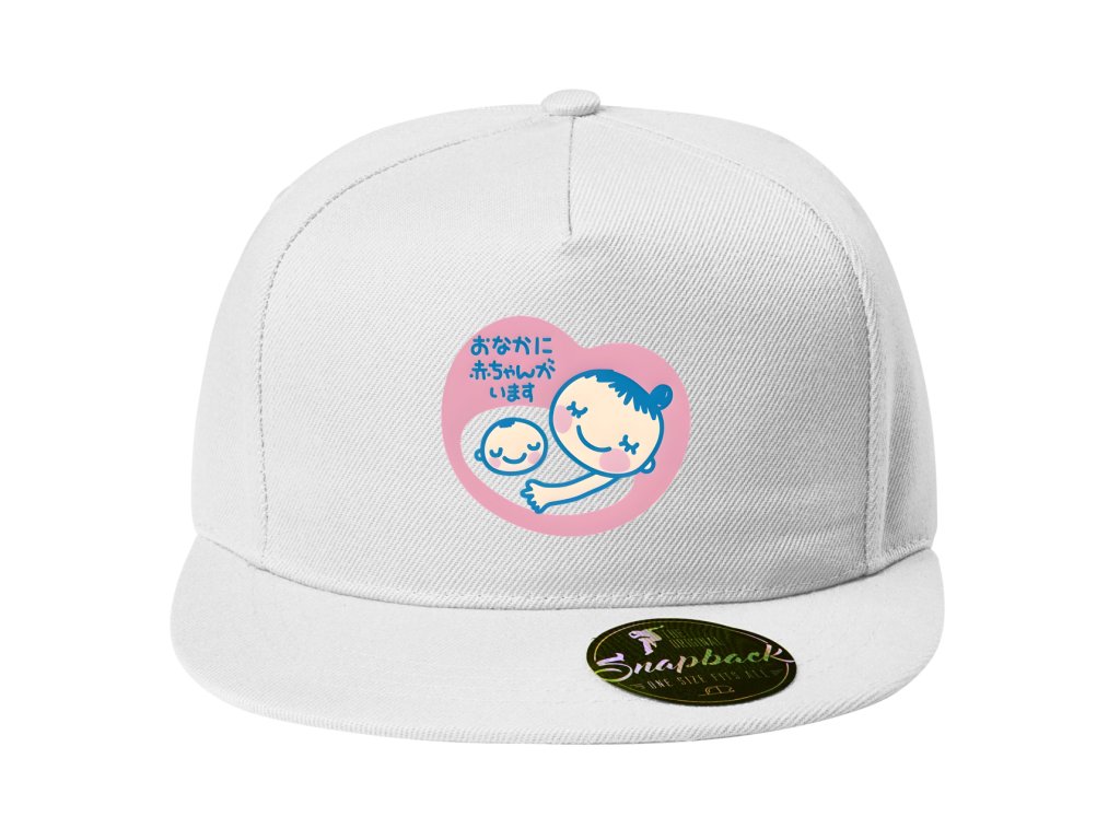 Snapback tehotná nálepka