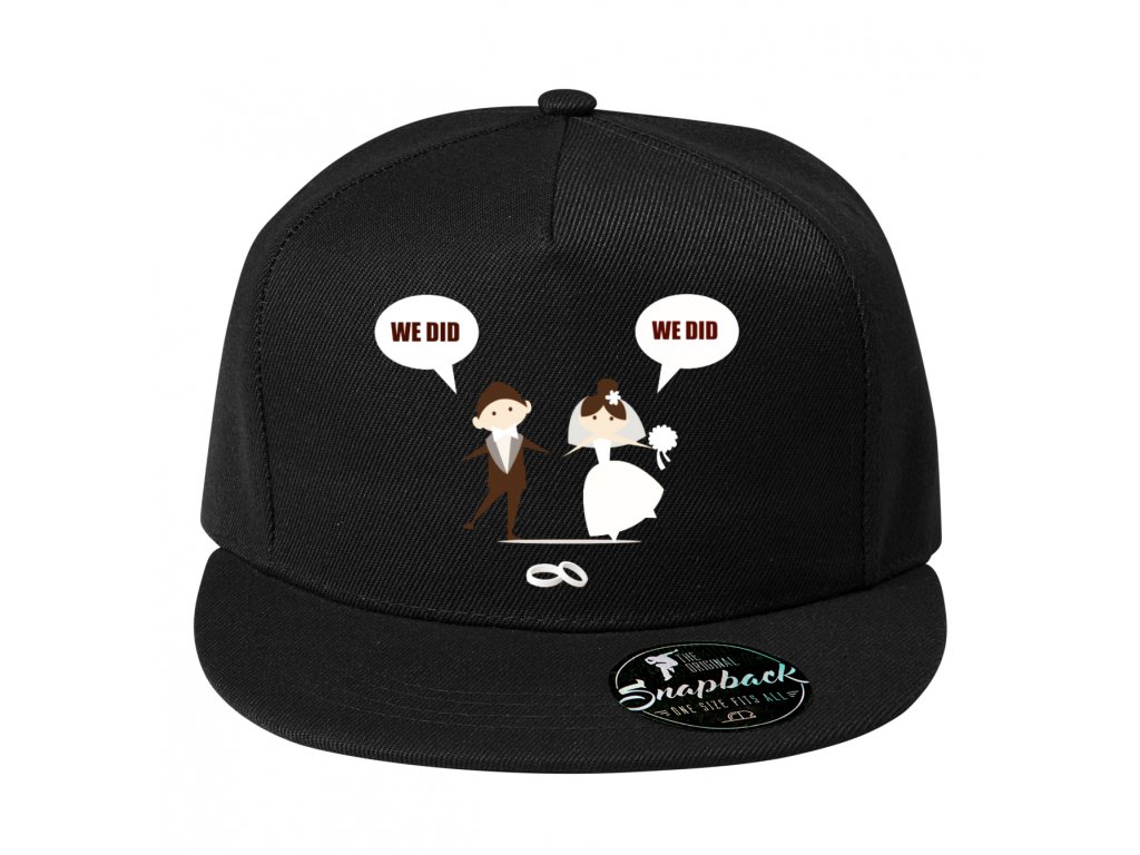 Snapback Pre ženícha - Zosobášili sme sa