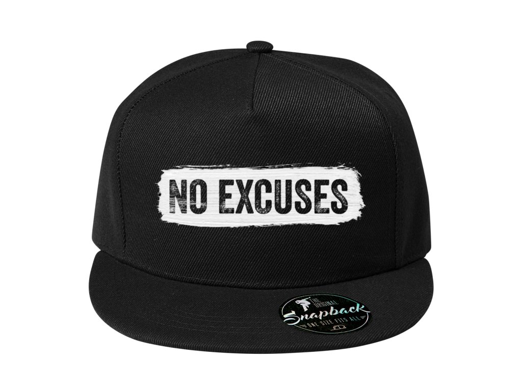 Snapback šiltovka, žiadne výhovorky