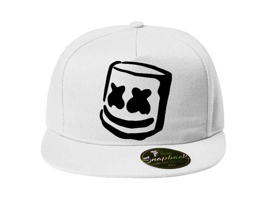 Marshmello usmievavý spätný pohľad
