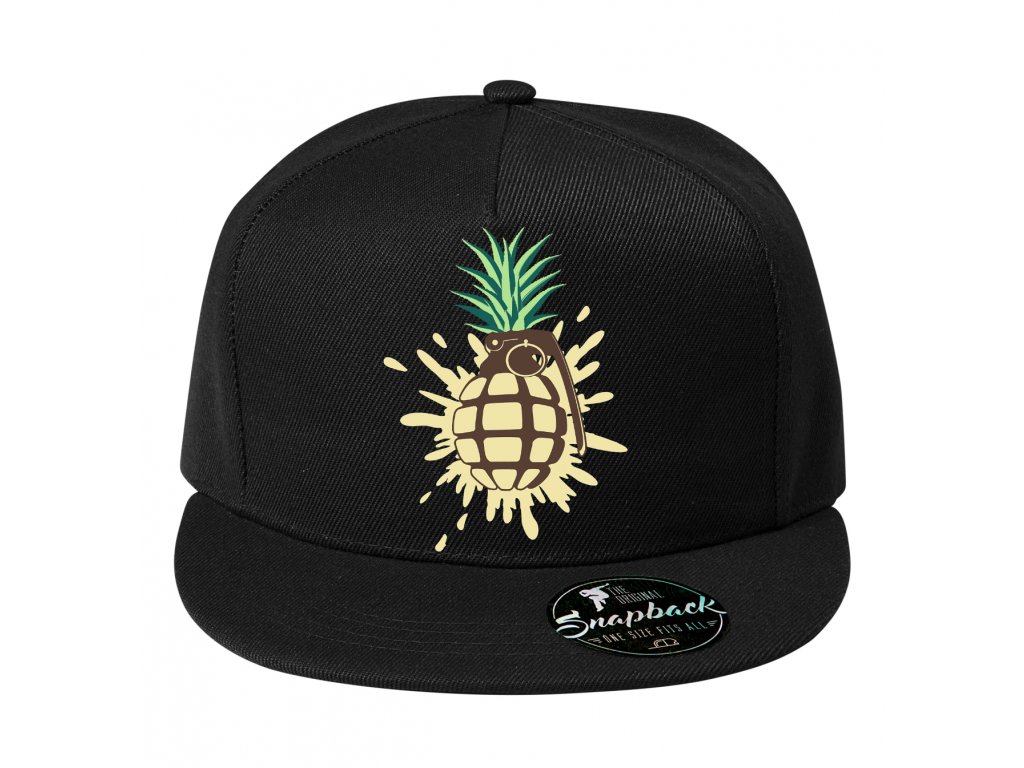 Snapback Ananásový Granát šiltovka