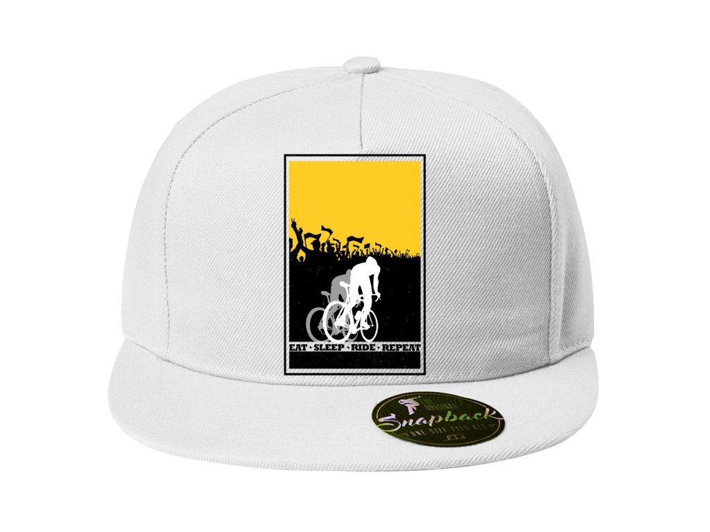 Snapback Cyklista Eat Sleep Ride Repeat