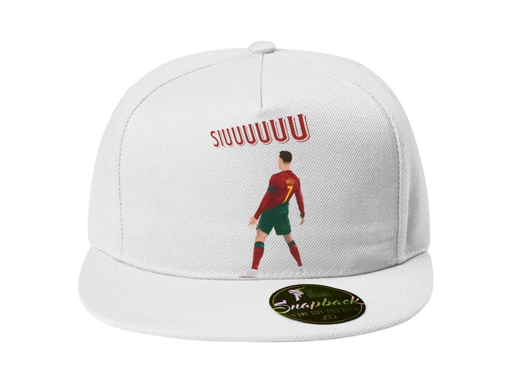 Snapback šiltovka SIUUU! Ronaldo oslavuje výbuch