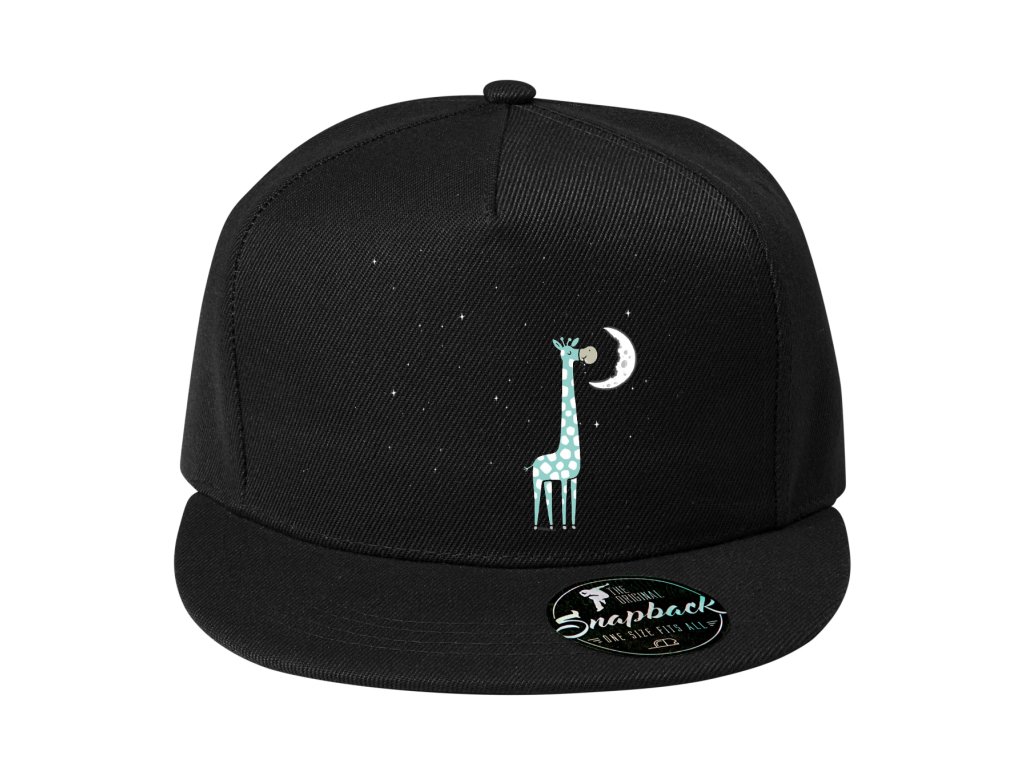 Snapback Žirafa Mesiac