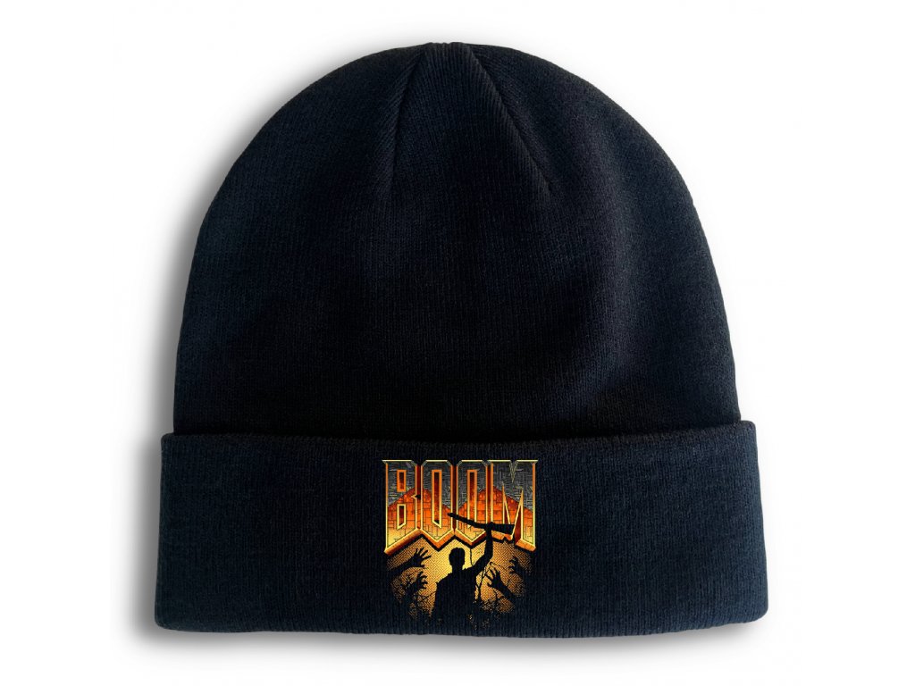 Pletená zimná čiapka DOOM - Boom