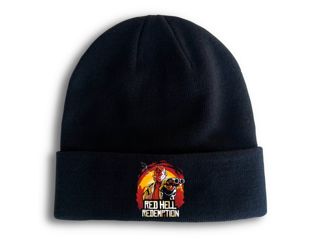 Zimná pletená čiapka Red Dead Redemption - pekelník