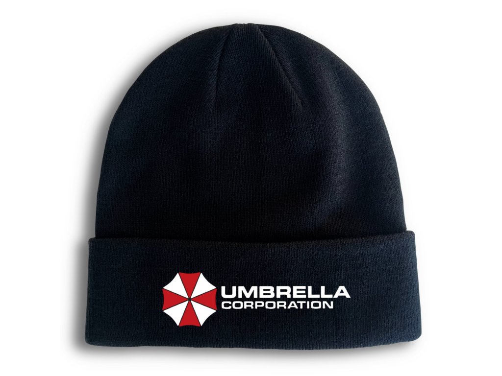 Zimná pletená čiapka Resident Evil - Umbrella Corporation