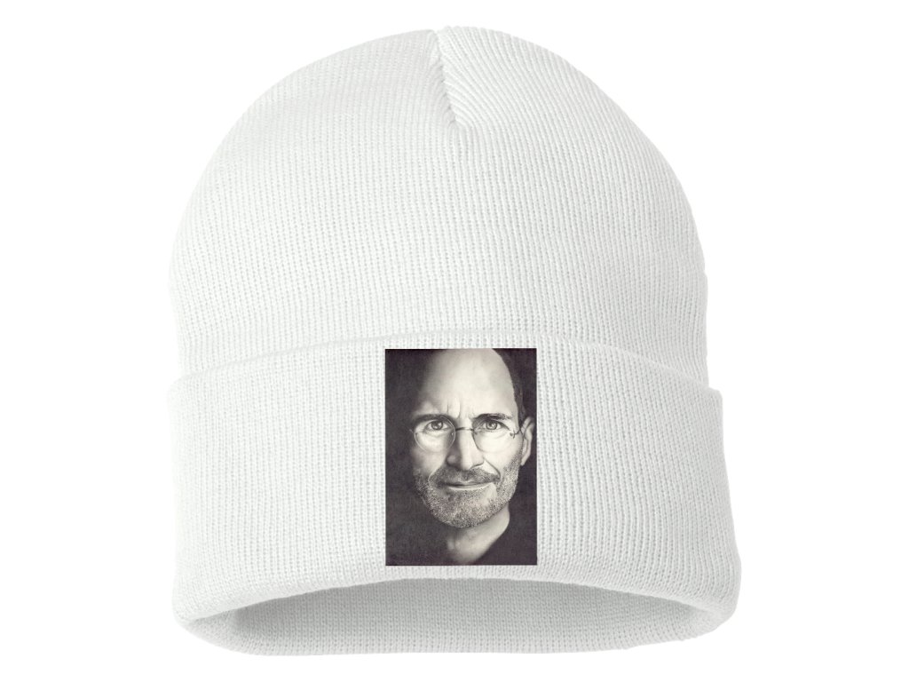 Steve Jobs zimná pletená čiapka