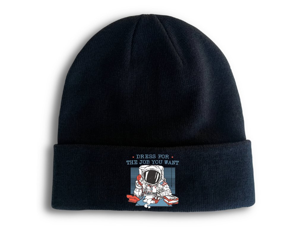 Pletená zimná čiapka Work Cosmonaut