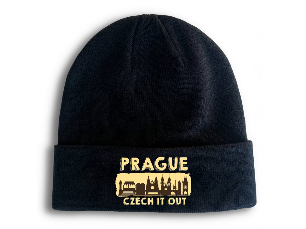 Pletená zimná čiapka Praha