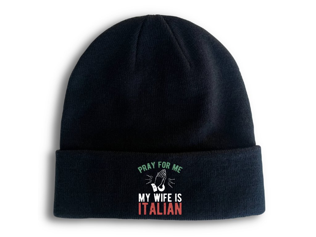 Pletená zimná čiapka Crazy Italian Love Live