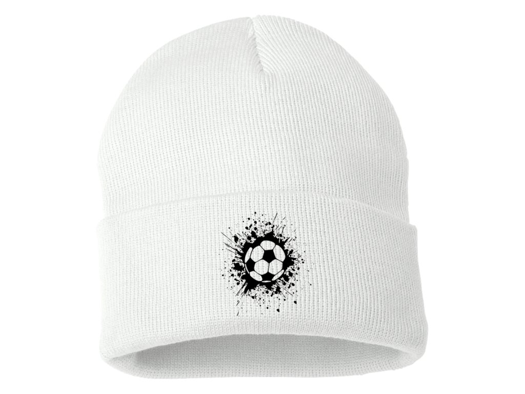 Pletená zimná čiapka Football Explosion
