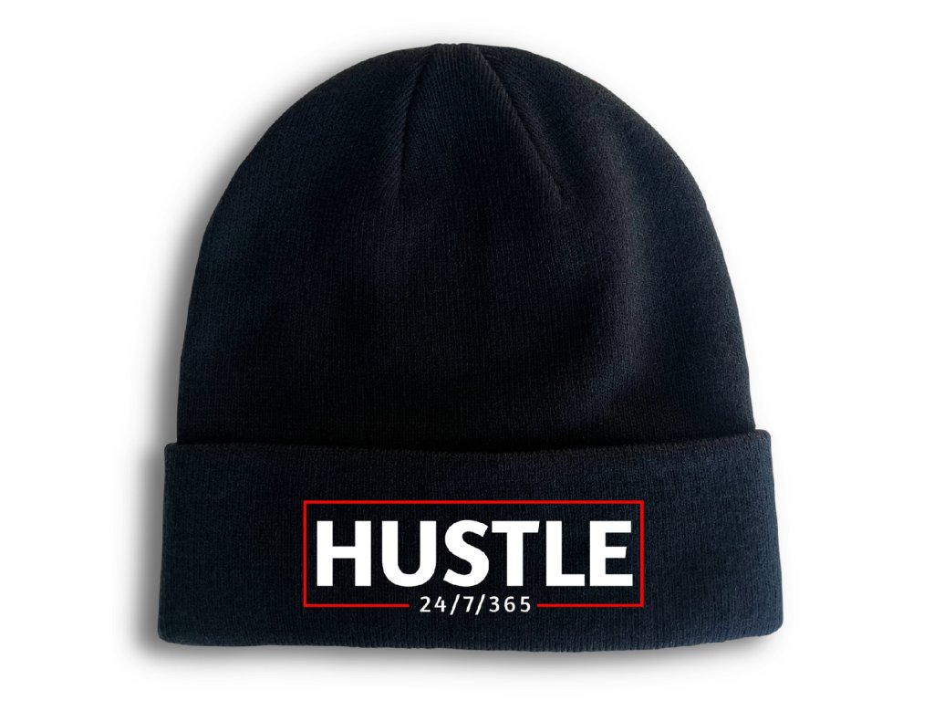 Hustle pletená zimná čiapka