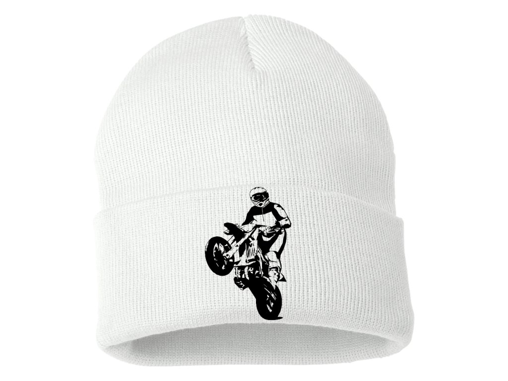 Pletená zimná čiapka Supermoto