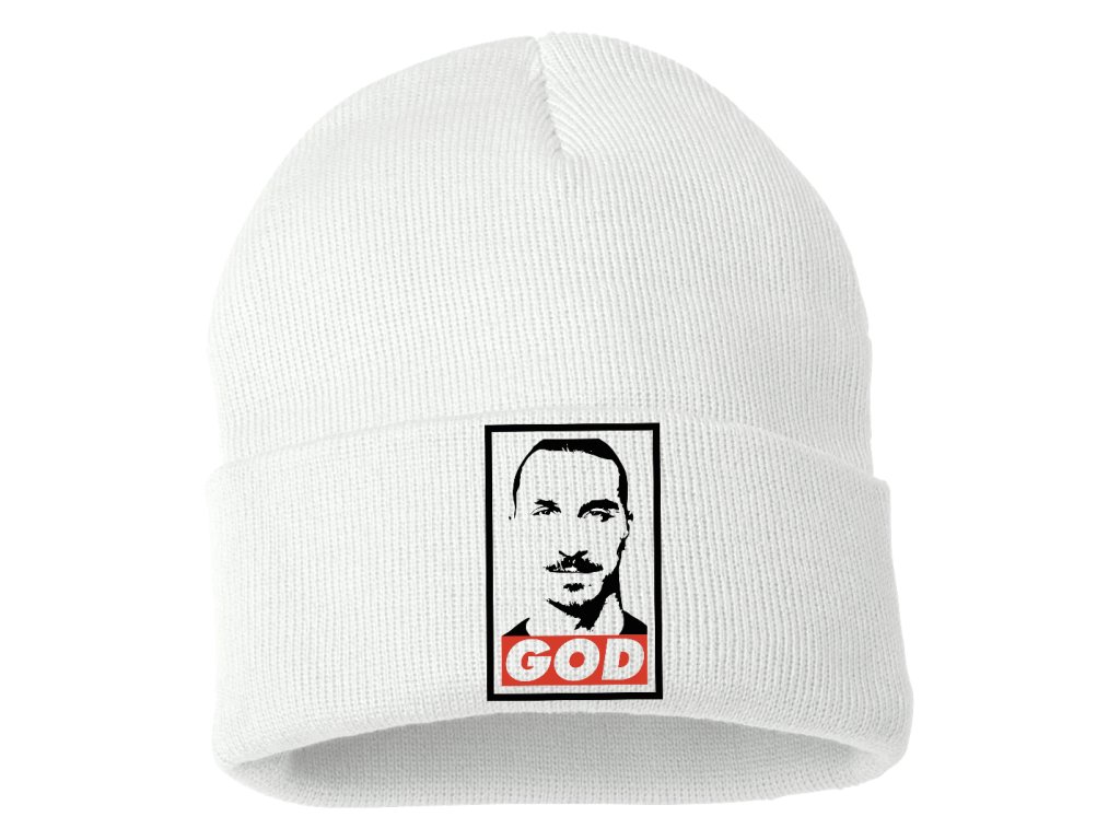 Pletená zimná čiapka Zlatan boh