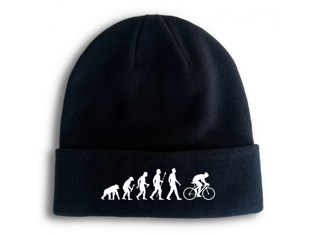 Pletená zimná čiapka Cycling evolution