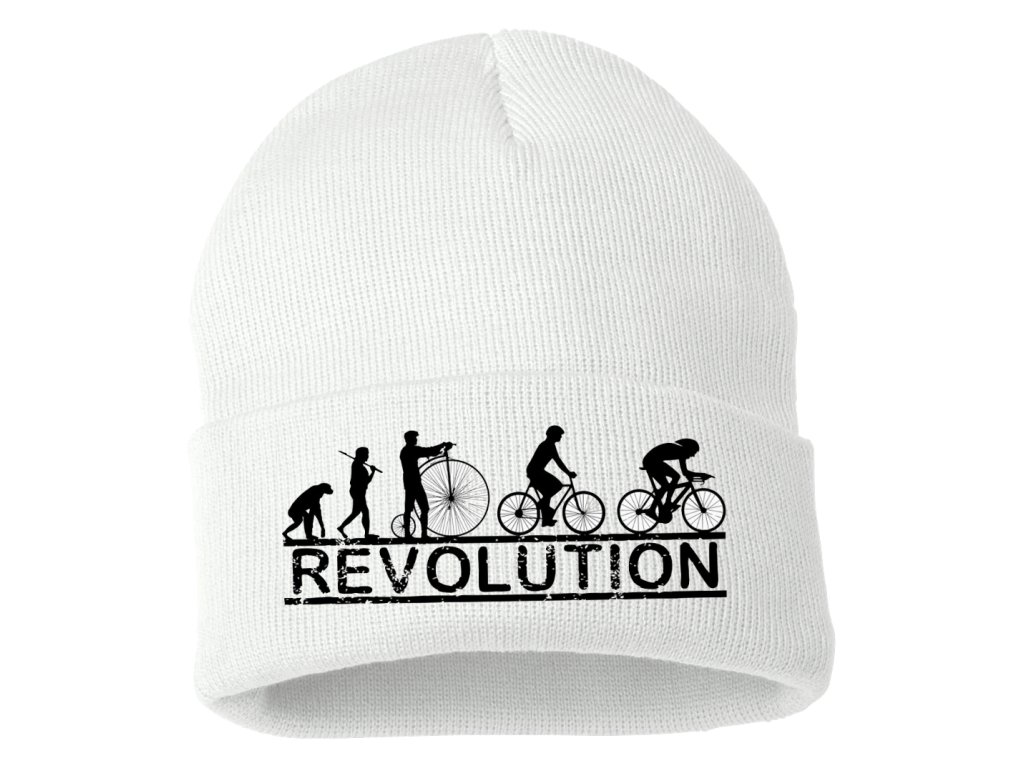 Pletená zimná čiapka Cycling Revolution