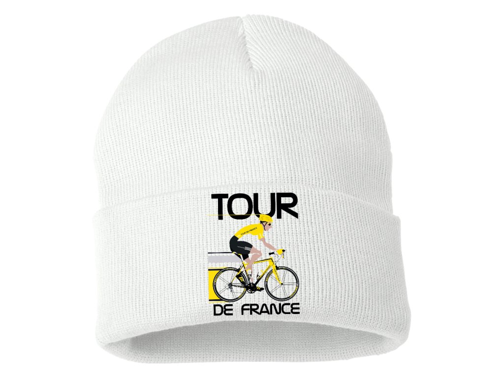 Tour de France zimná pletená čiapka