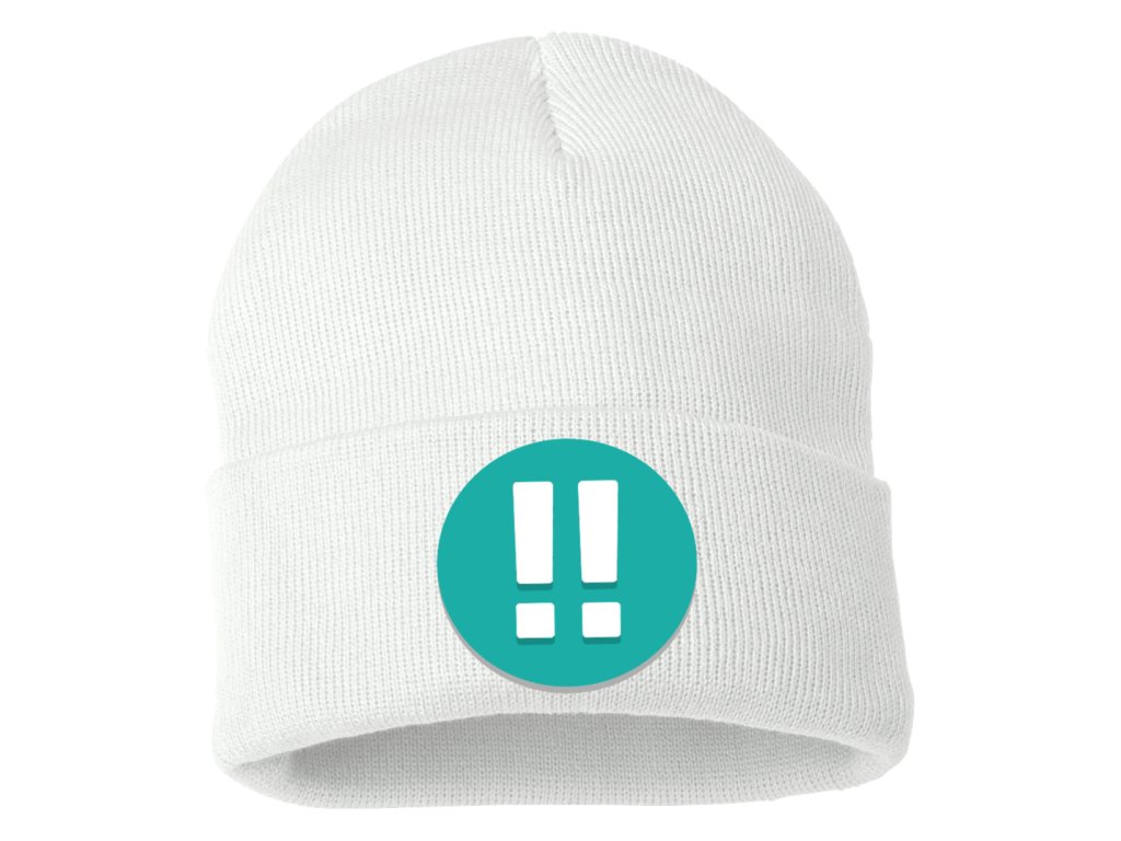 Zimná pletená čiapka Brilantný ťah