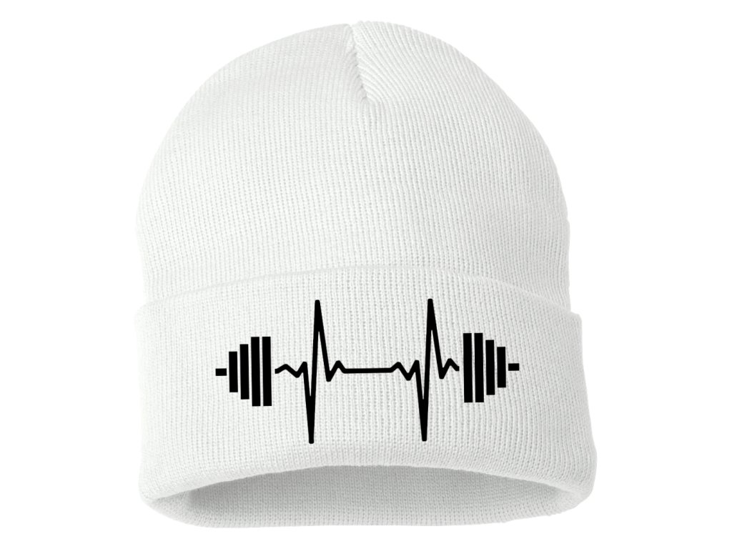 Zimná pletená čiapka Činky tep