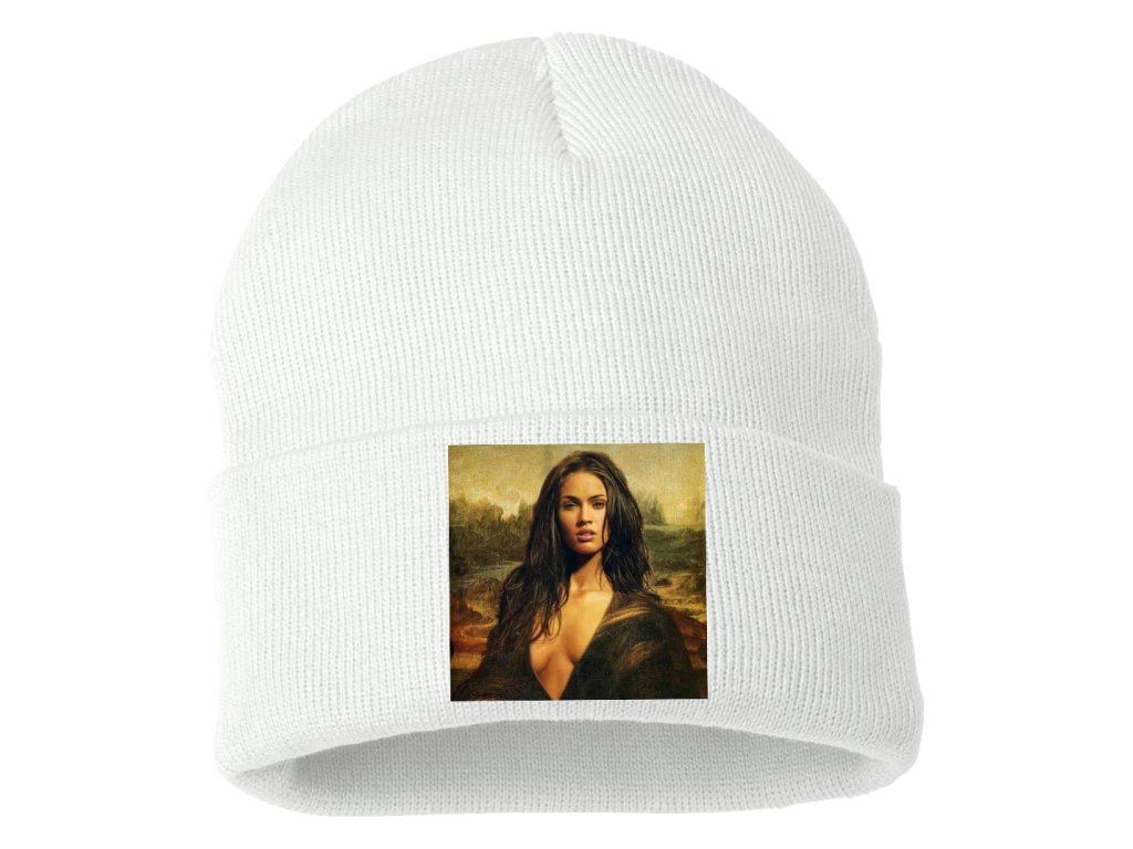 Zimná pletená čiapka Megan Fox obrázok