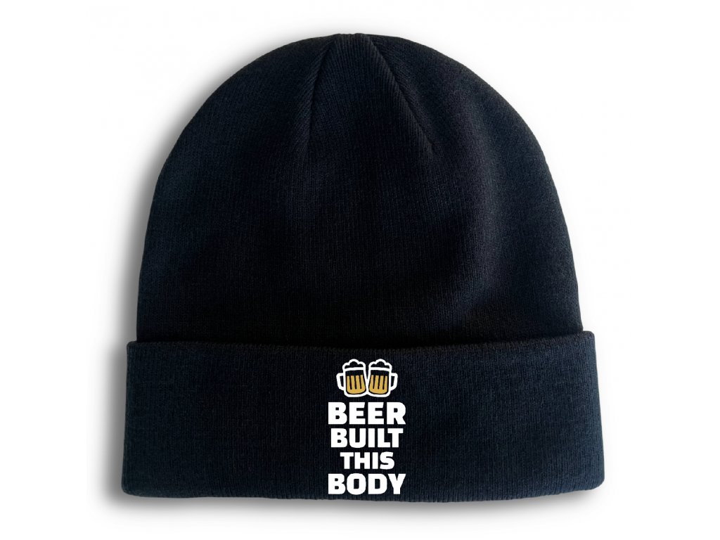 Pletená zimná čiapka Pivo charakter