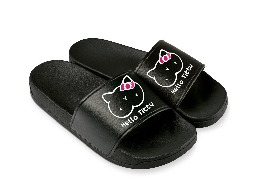 Hello Kitty šľapky paródia
