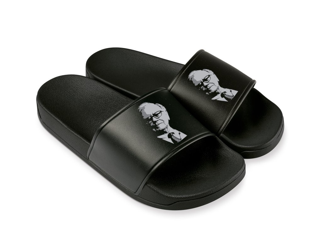 Warren Buffet ikonické papuče