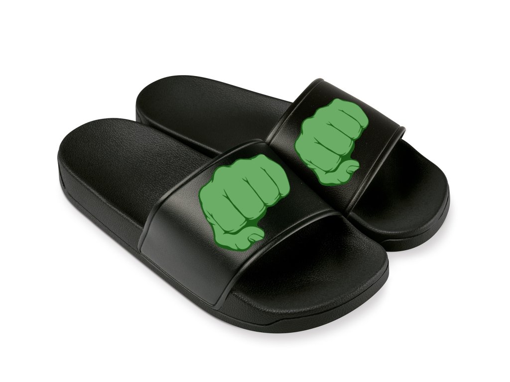 Hulk päsťové papuče