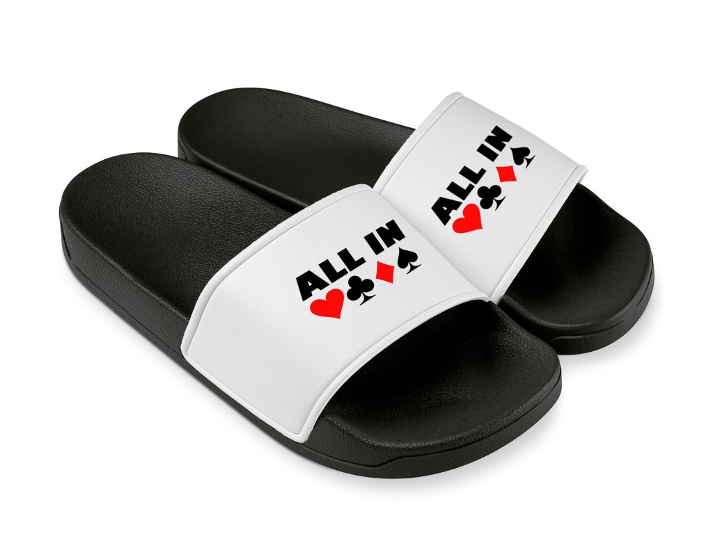 ALL IN poker papuče