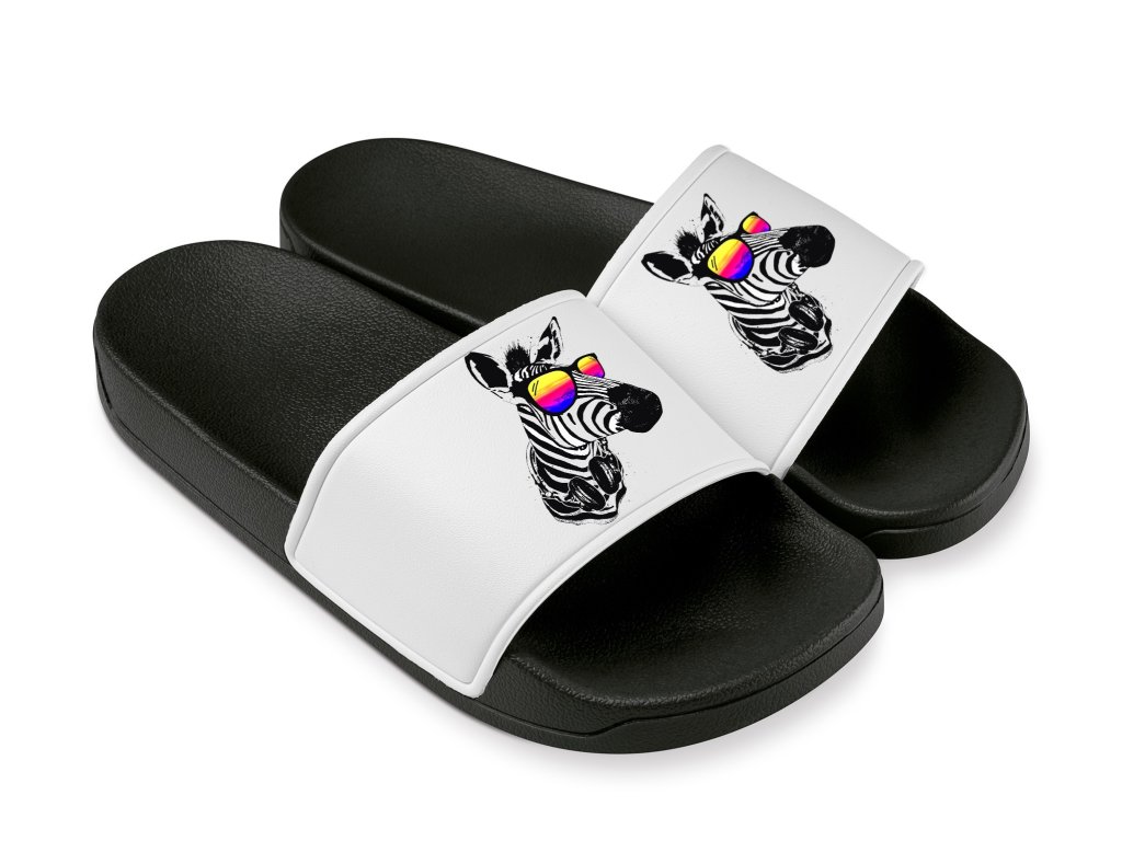 Papuče zebra