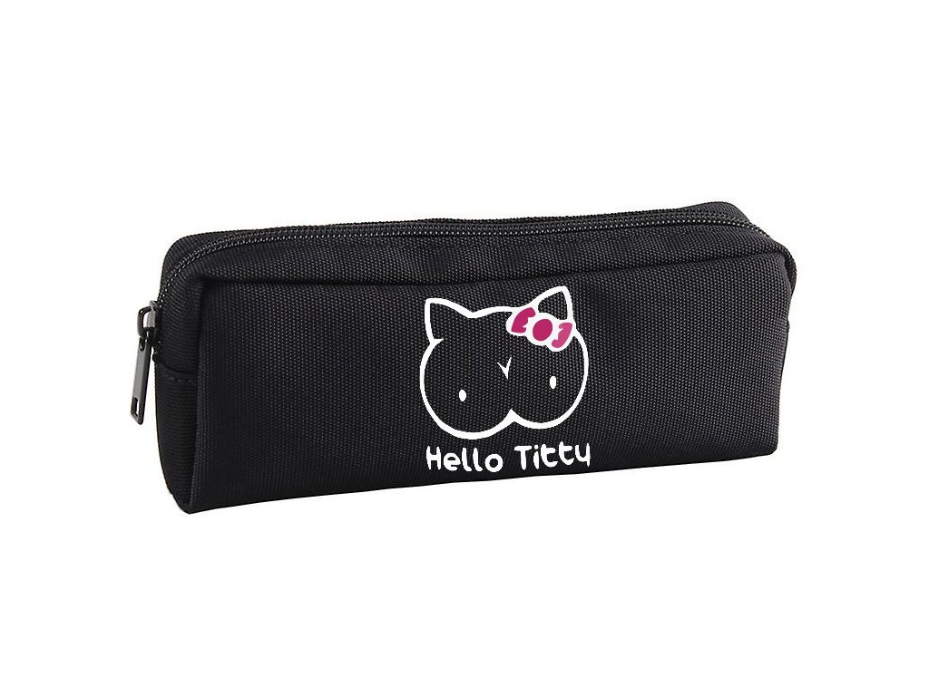 Hello Kitty školský peračník paródia