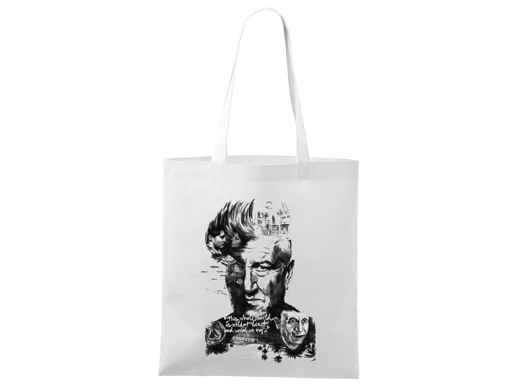 David Lynch nákupná taška - Svet je divoký a zvláštny
