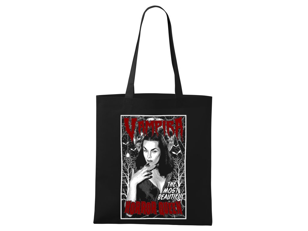 Nákupná taška Vampira - Najikonickejšia kráľovná hororu