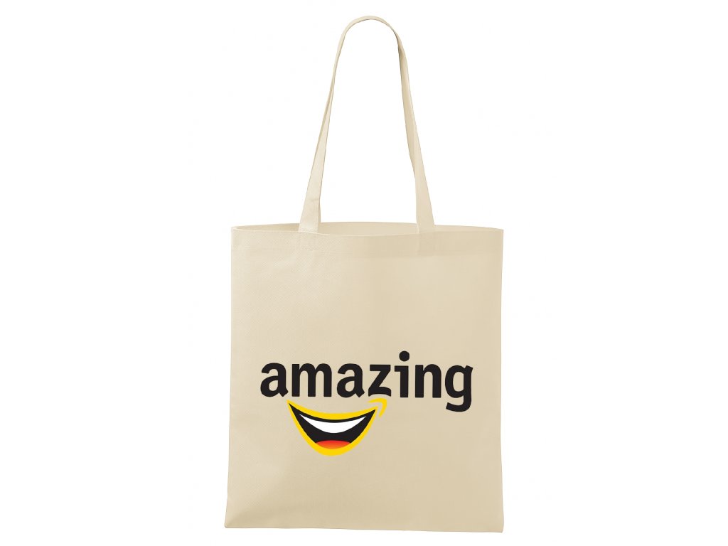 Nákupná taška Amazon paródia