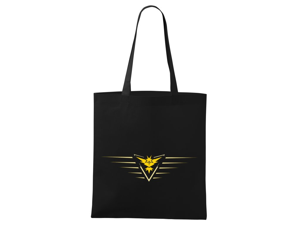Team Instinct Pokémon Go nákupná taška