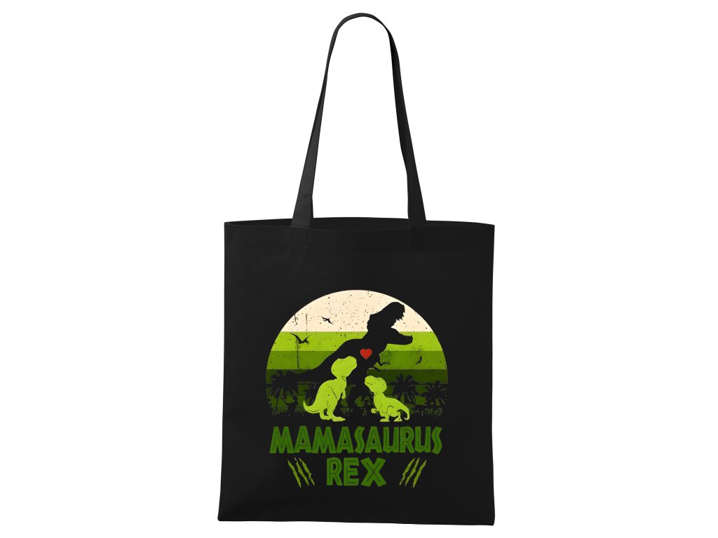 Mamasaurus Rex chráni mláďatá nákupná taška