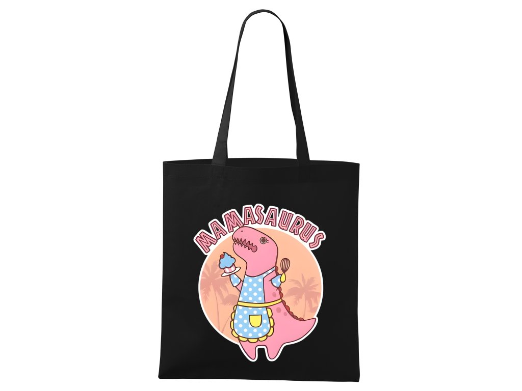 Mamasaurus nákupná taška Roztomilá Dino mama