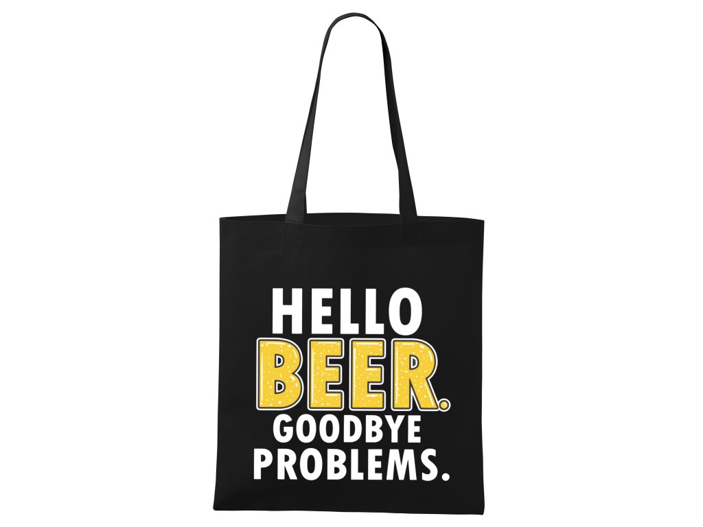 Nákupná taška Hello Beer - Problémy bokom