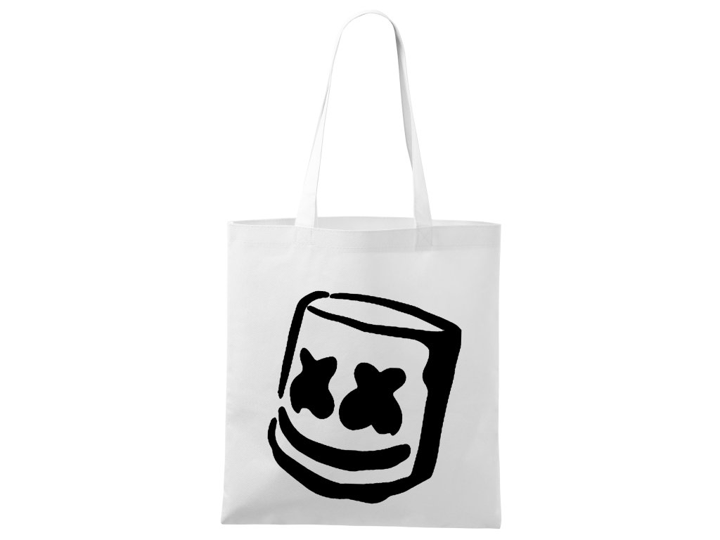 Nákupná taška Marshmello úsmev