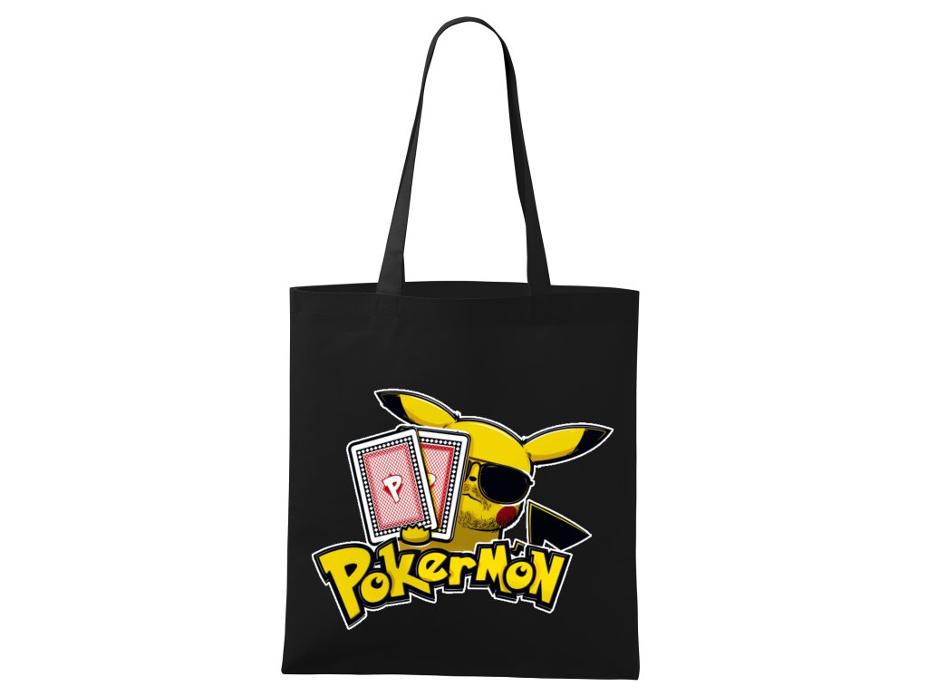 Poker a Pokémon nákupná taška