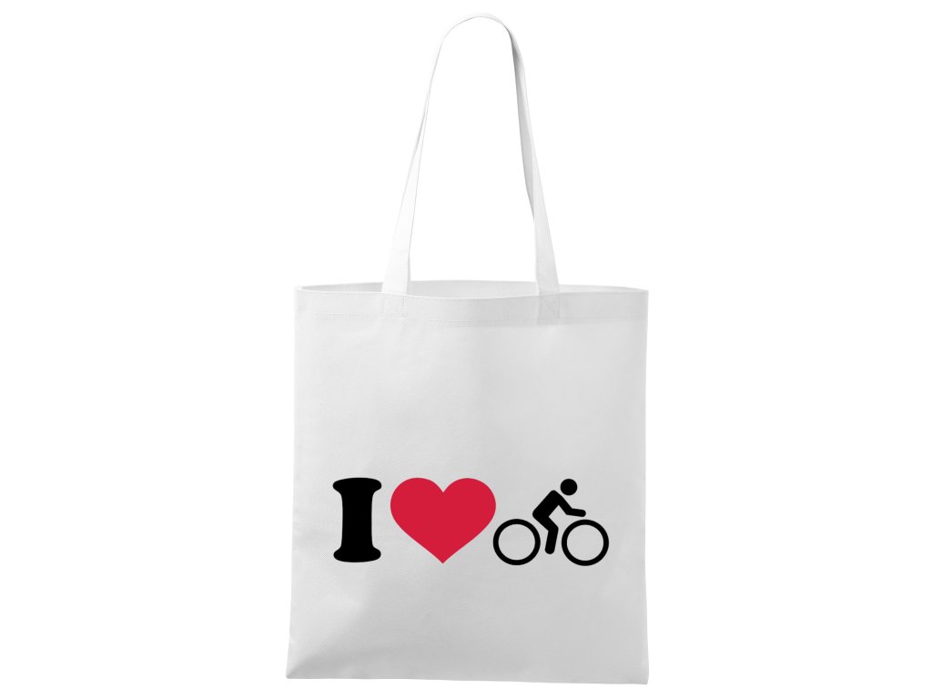 Love Cycling nákupná taška