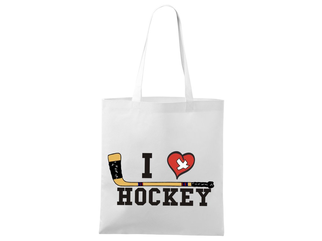 I Love Hockey nákupná taška