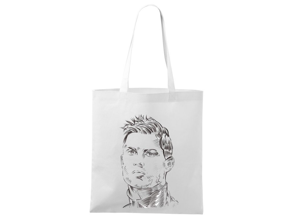 Cristiano Ronaldo nákupná taška - Tvár