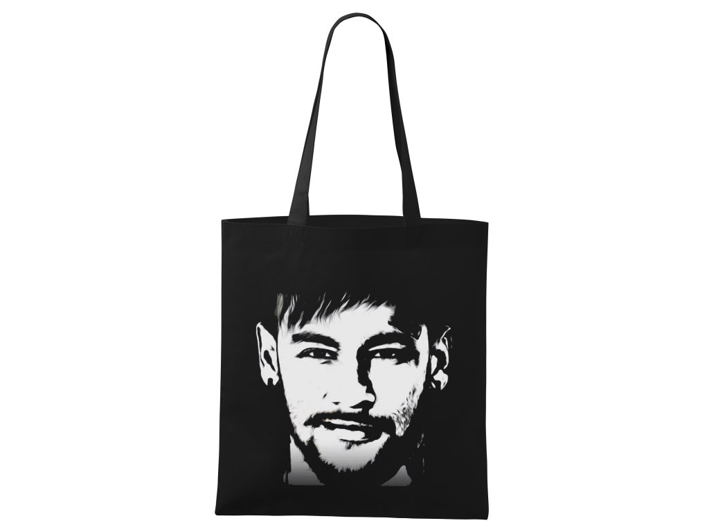 Nákupná taška s tvárou Neymara