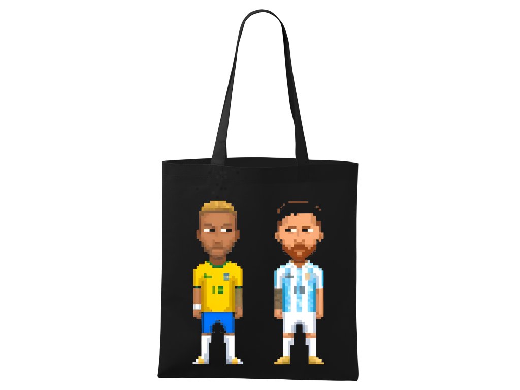 Nákupná taška Pixel Rivals Neymar vs Messi