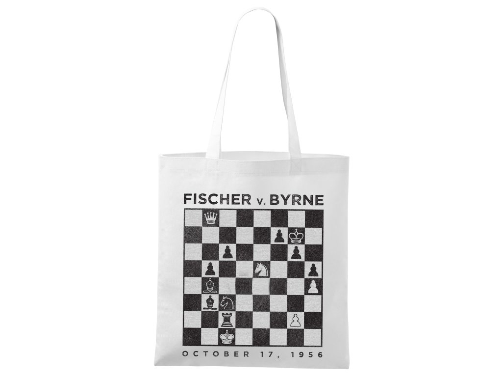 FISCHER vs BYRNE 1956 nákupná taška